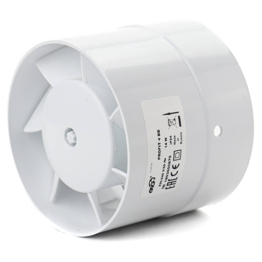 Ventilator de tubulatura axial PROFIT 150, Debit 280 mc/h