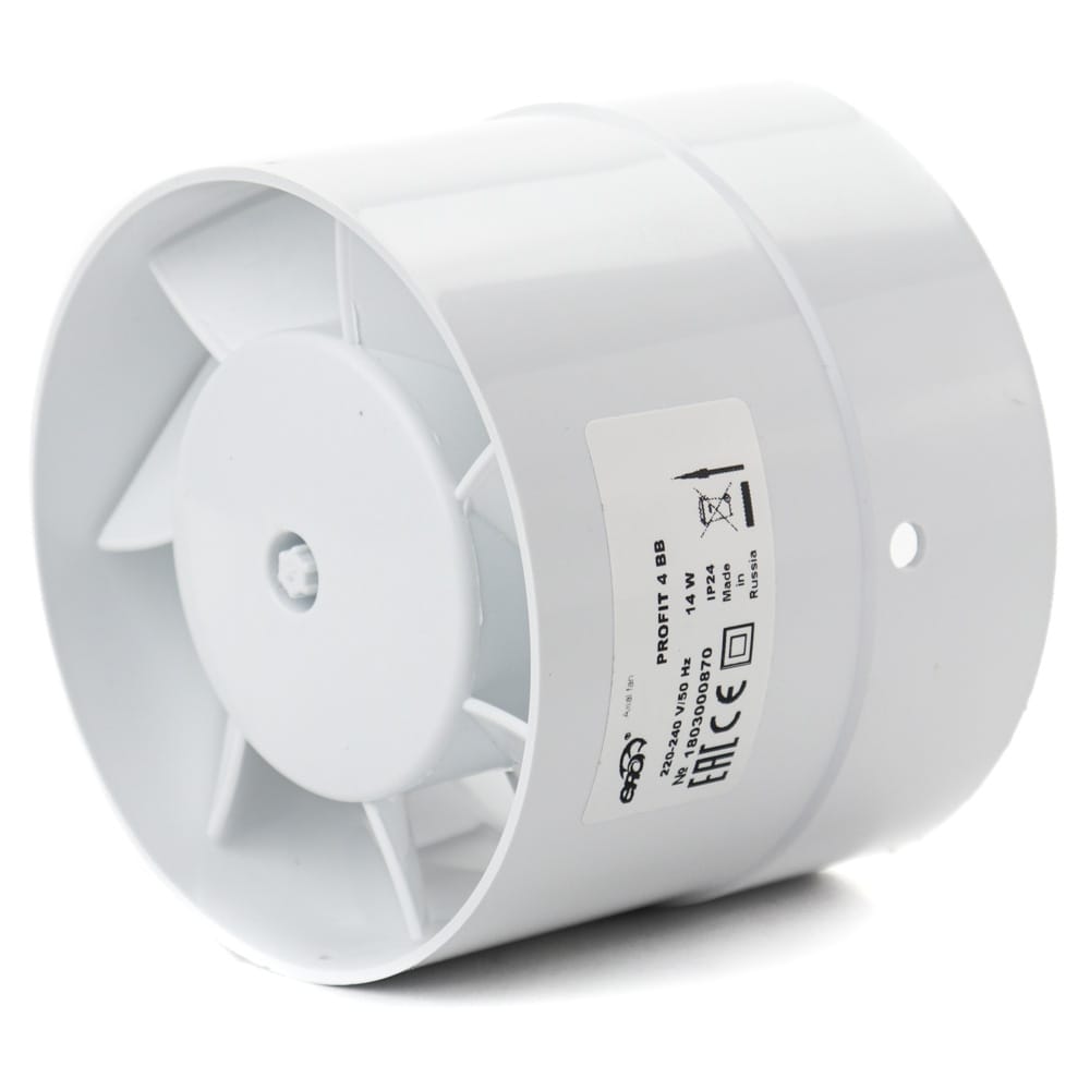 Ventilator de tubulatura axial PROFIT 5, Debit 190 mc/h