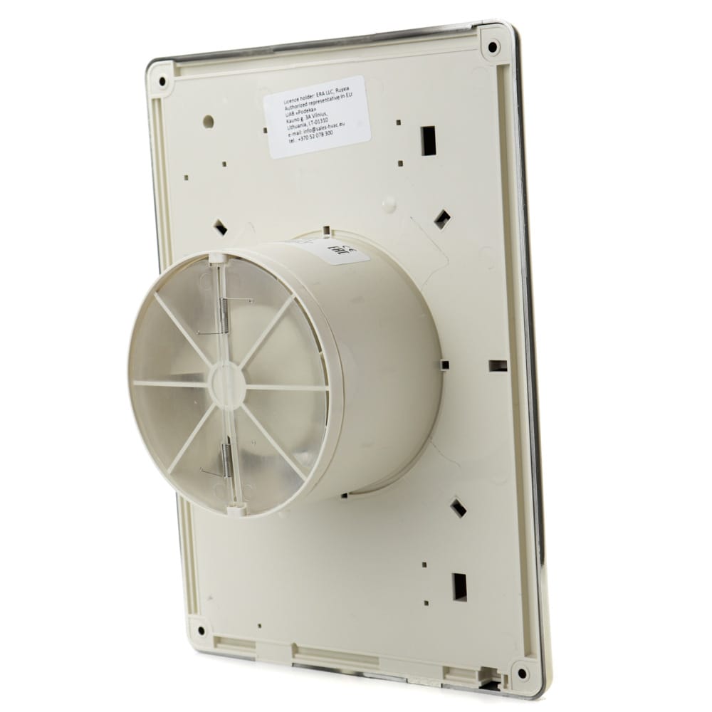 Ventilator baie STANDARD 4 Ø100, Silent, Garantie 2 ani, Debit 100mc/h, Motor Long Life 40000h, Ivory