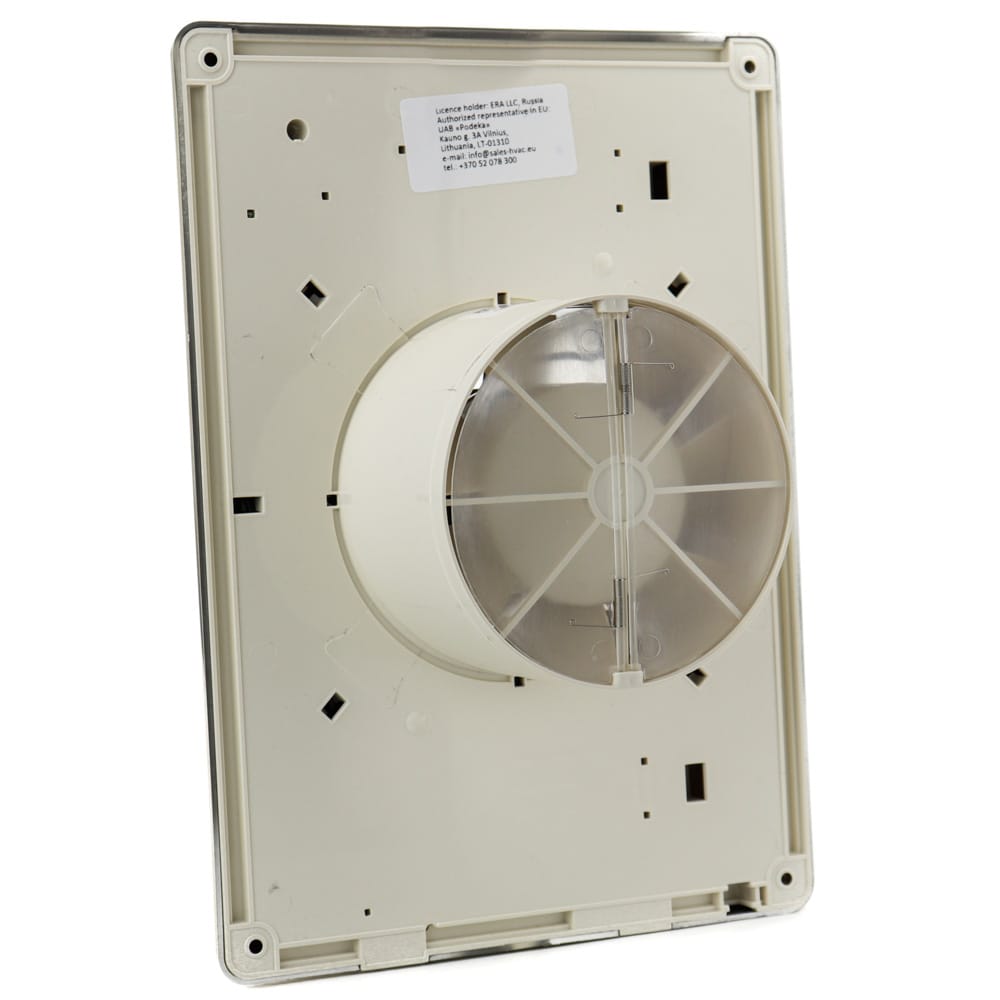 Ventilator baie STANDARD 4 Ø100, Silent, Garantie 2 ani, Debit 100mc/h, Motor Long Life 40000h, Ivory