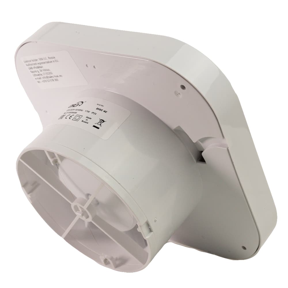 Ventilator baie ERA DISC 5C, Clapeta antiretur, Debit 150mc/h, Ø125mm