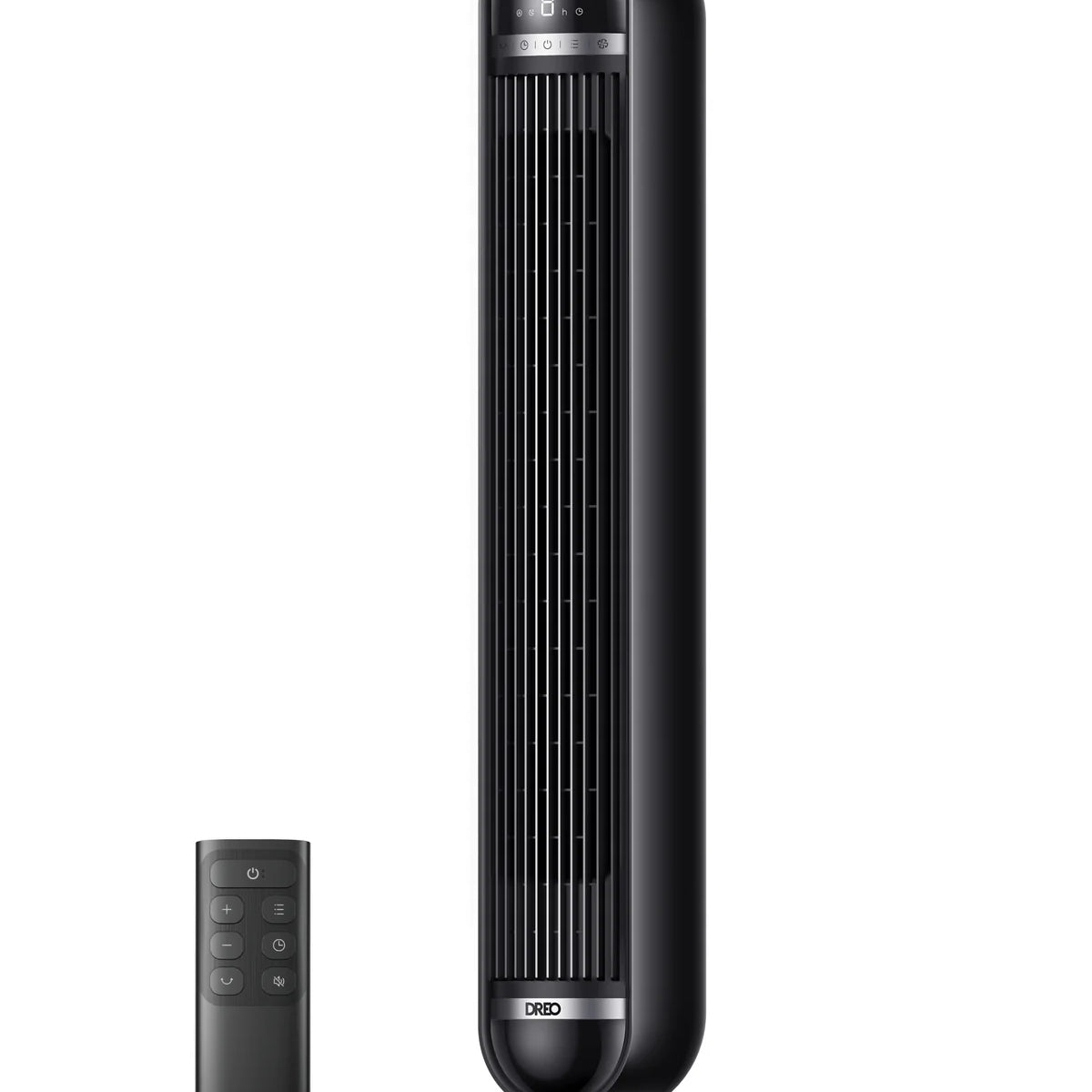 Resigilat! Ventilator Turn DREO Nomad DR-HTF014, 8 viteze, 4 functii, 92cm, oscilatie 90°, HyperSilent 25dB, telecomanda, negru