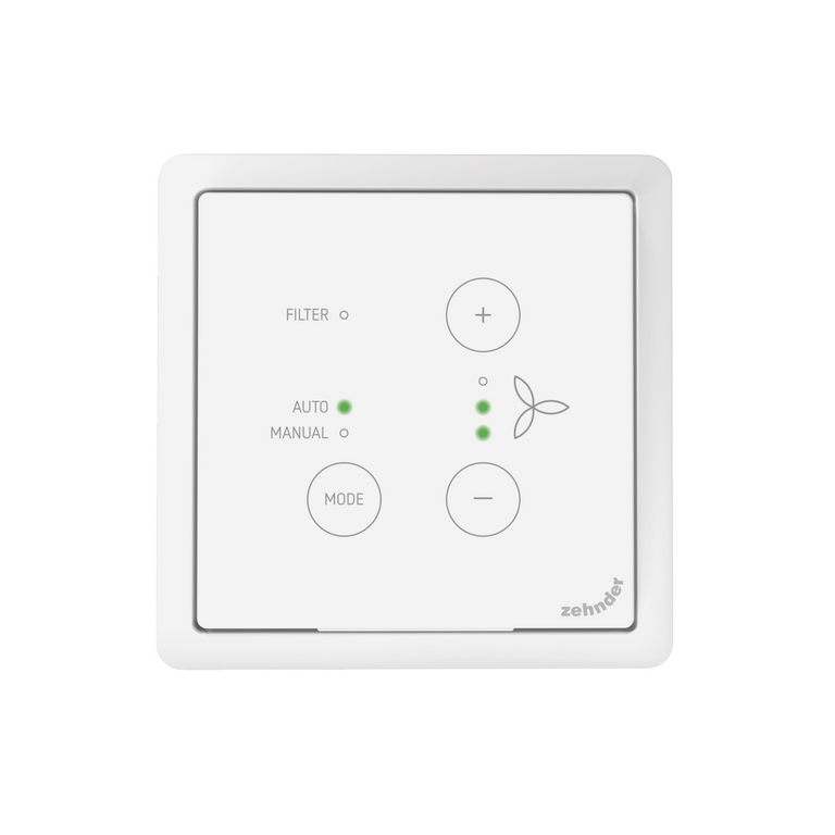 Resigilat! Panou de control Zehnder ComfoLED pentru unitățile ComfoAir Fit 100
