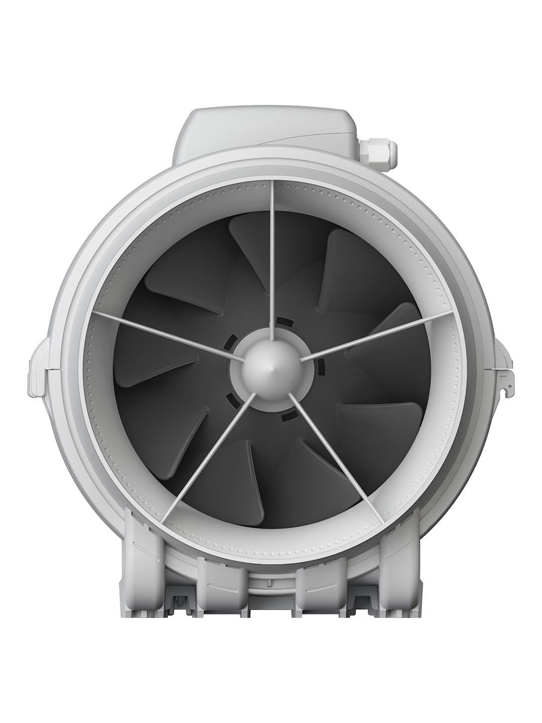 Ventilator axial de tubulatura Monsoon 250 2SP Venteurope, Debit 1560mc/h, 2 Trepte de viteze, Diametru Ø250mm