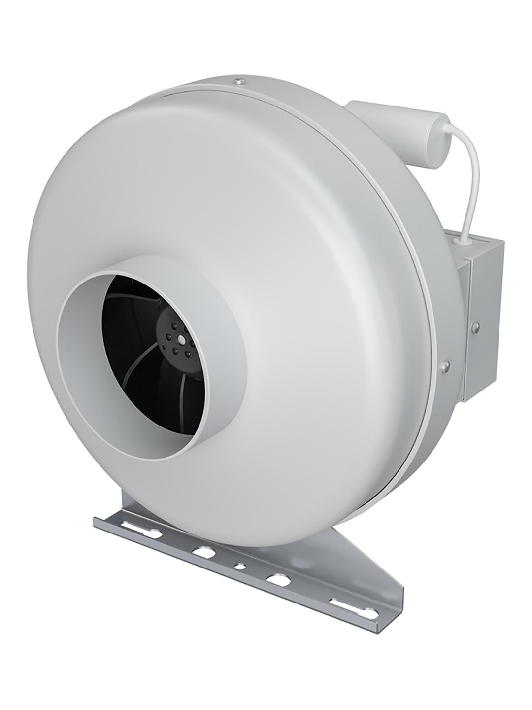 Ventilator centrifugal de tubulatura Twister 100 Venteurope, Debit 265mc/h, Diametru Ø100mm