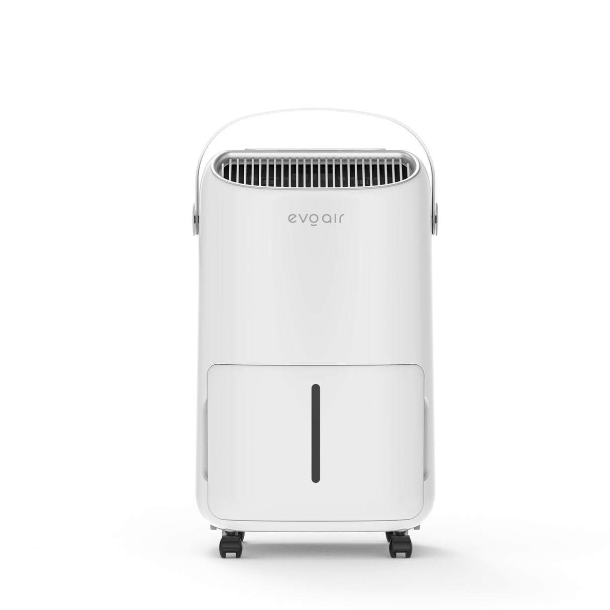 Resigilat! Dezumidificator evoair, NovaDry 12 Smart, 12l/24h, Senzor de Umiditate, Functie Ionizare, Uscare Rufe, Rezervor 2.5l, Lampa UVC, Alb, Curea Crem