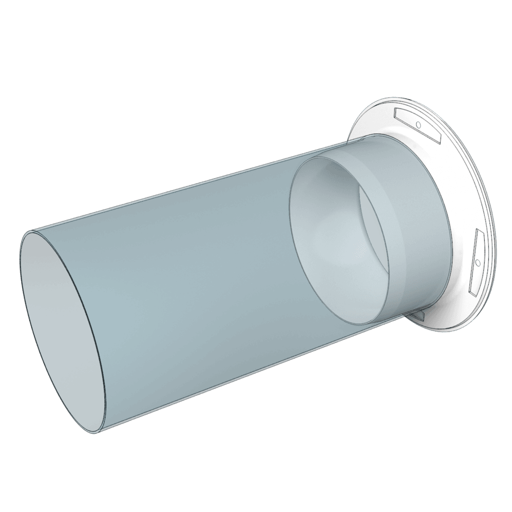 Flansa Tubulatura Ø160mm, PVC