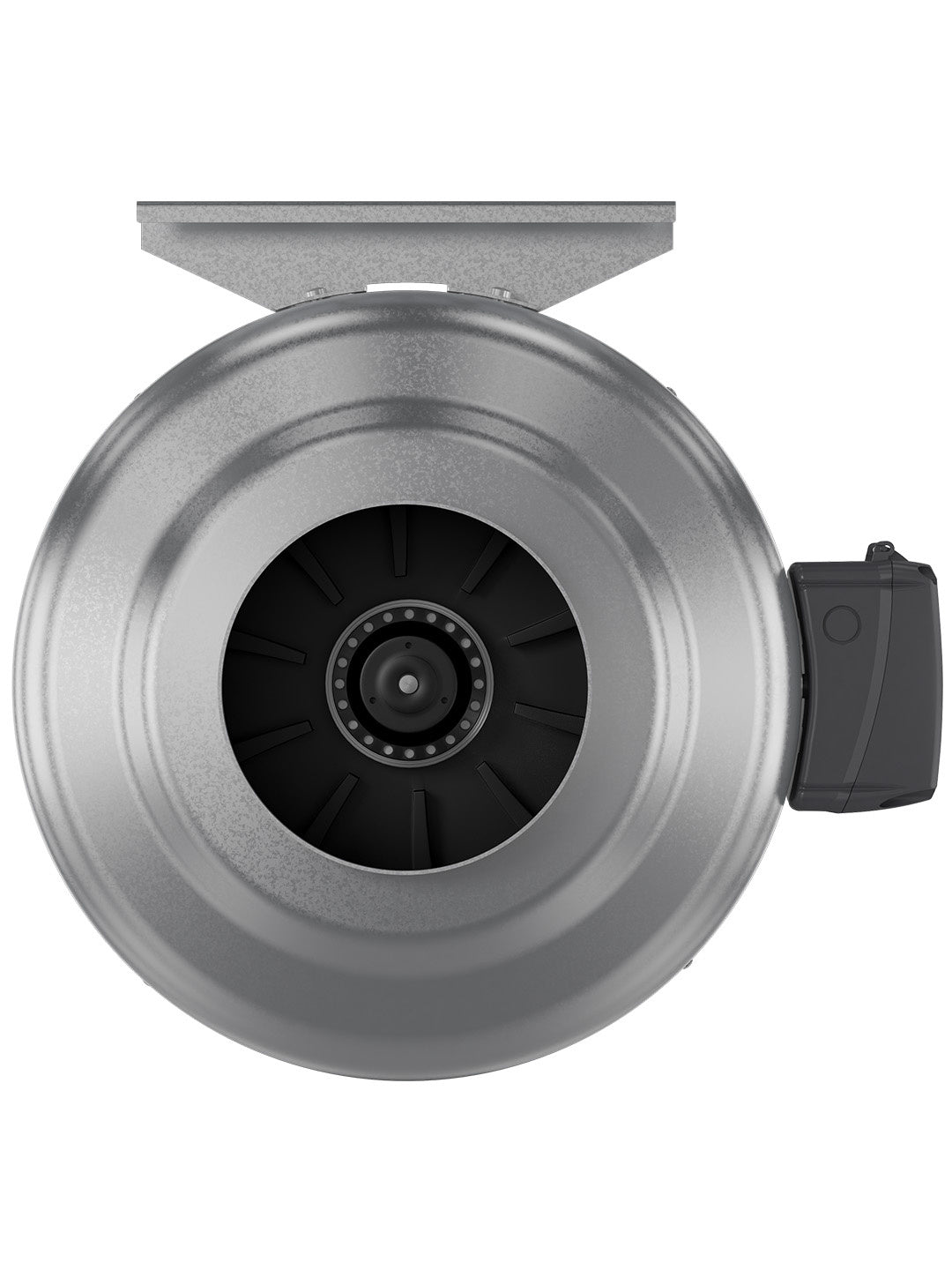 Ventilator centrifugal Squall D150 GDF Venteurope, Debit 550 mc/h, Diametru Ø150mm, Carcasa otel galvanizat