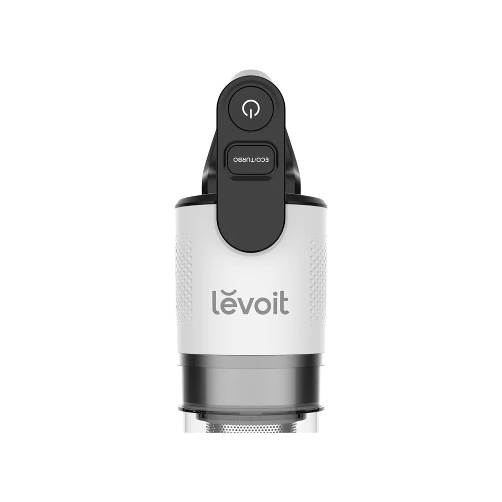 Aspirator vertical fara fir LEVOIT V200 , Autonomie 50 Min, Iluminare LED, 180W, Container 0.75 L, Filtru HEPA 5 Stadii, ALB