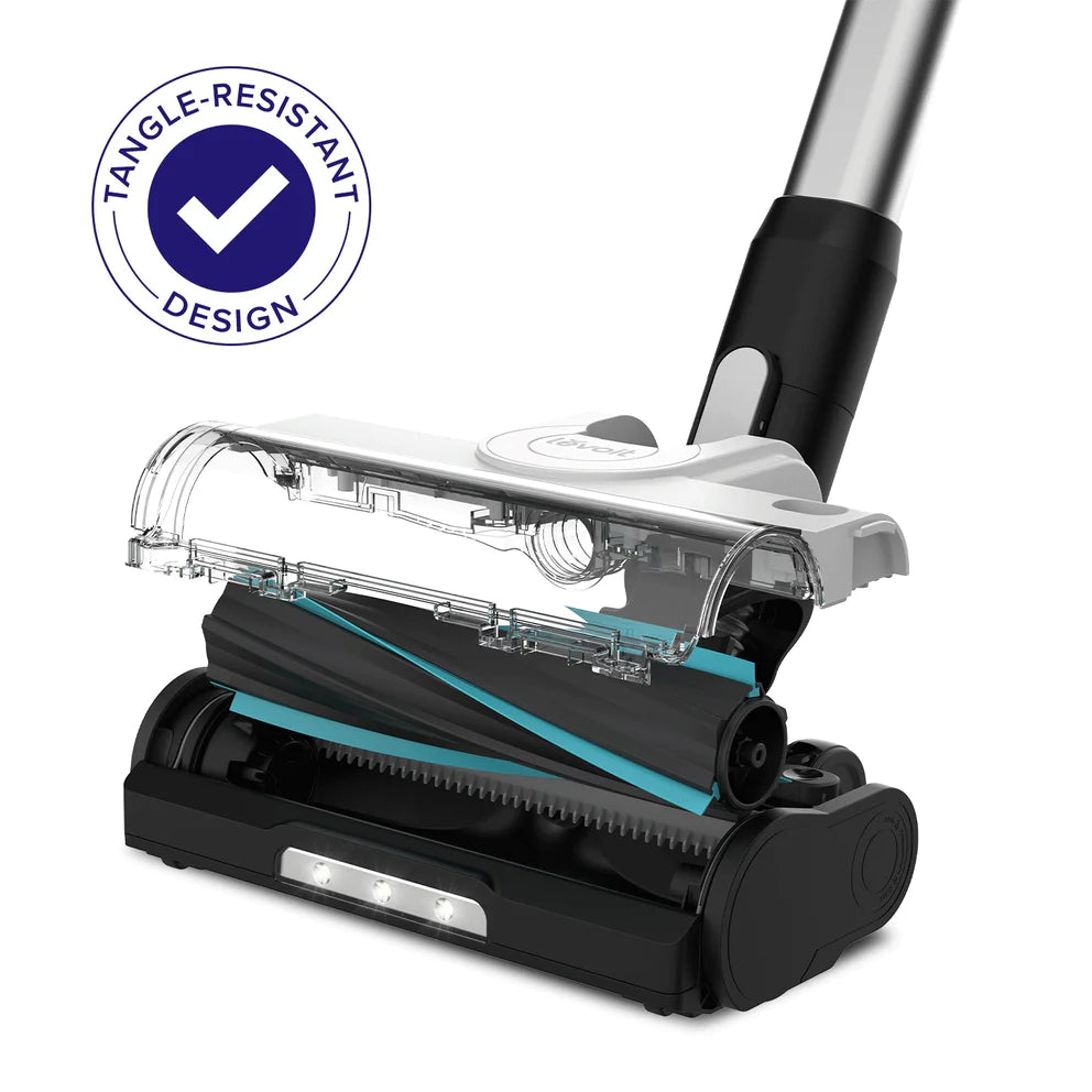 Resigilat! Aspirator vertical fara fir LEVOIT V200 , Autonomie 50 Min, Iluminare LED, 180W, Container 0.75 L, Filtru HEPA 5 Stadii, ALB