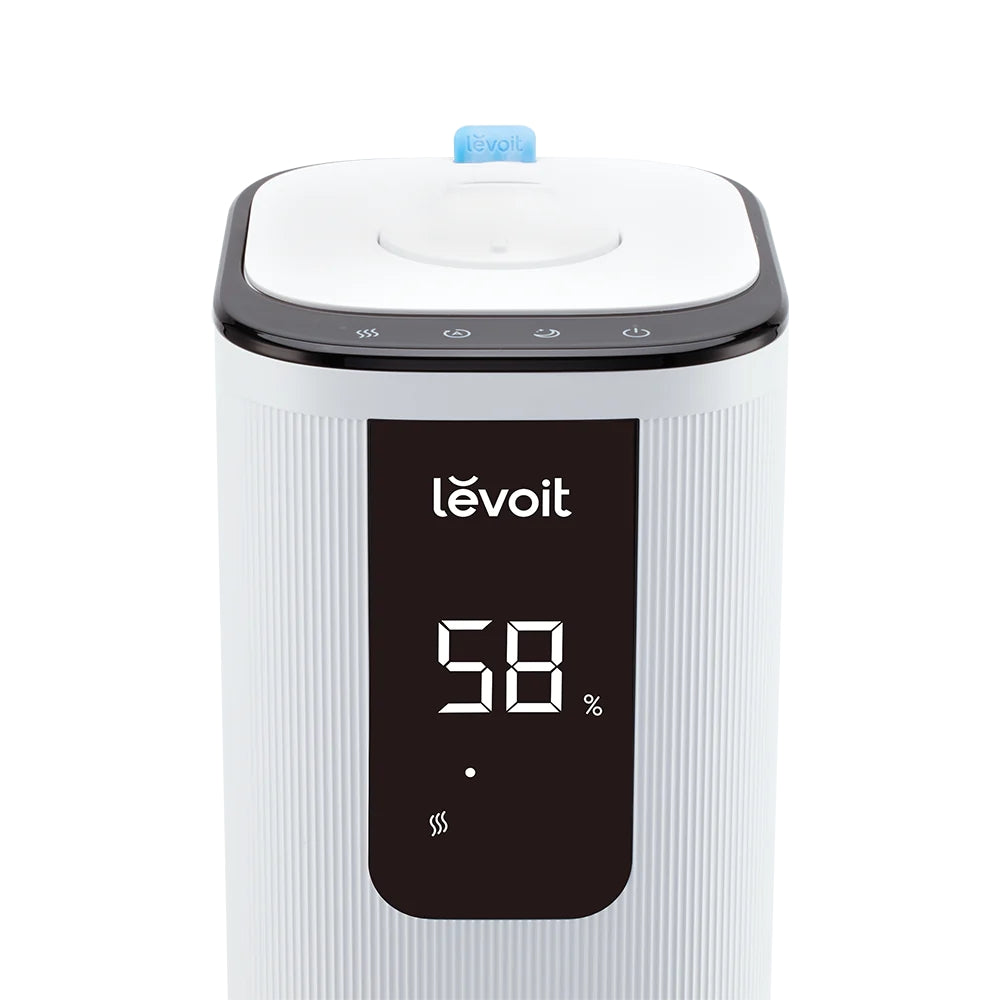 Umidificator LEVOIT - OasisMist 1000S Smart Ultrasonic Cool Mist Tower, Autonomie 100 ore, Control Voce , Telecomanda, Rezervor 10 L
