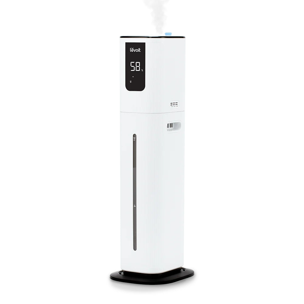 Umidificator LEVOIT - OasisMist 1000S Smart Ultrasonic Cool Mist Tower, Autonomie 100 ore, Control Voce , Telecomanda, Rezervor 10 L