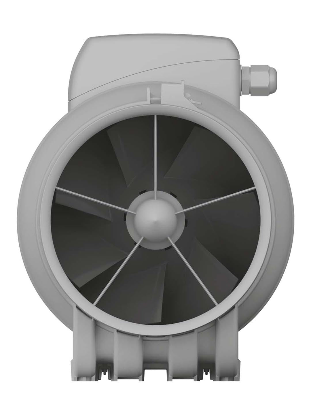Ventilator axial de tubulatura Monsoon 150/160 2SP Venteurope, Debit 570mc/h, 2 Trepte de viteze, Diametru Ø150mm