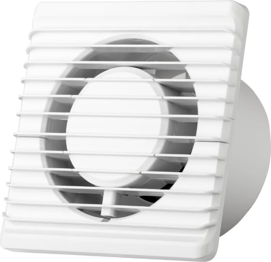 Ventilator axial baie Planet Energy Ø 100 S, Super Silent, Debit 93 m3/h, Garantie 2 ani, Alb