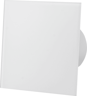 Panou frontal din sticla pentru ventilator baie dRim ,Alb