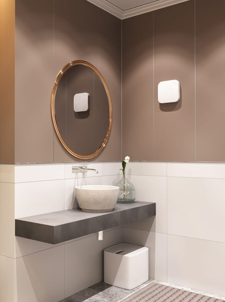 Sistem de ventilatie cu recuperare de caldura BSK ZEPHYR MINI , Debit de aer 30 m3/h, Conexiune WiFi si telecomanda, cu flux alternativ si schimbator de caldura ceramic, diametru Ø94mm
