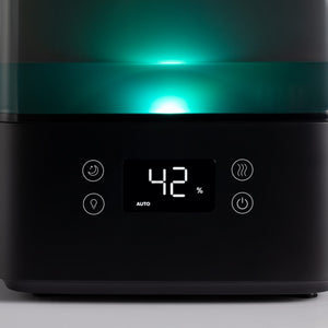 Resigilat! Umidificator de aer Levoit Classic 300S PRO, Rezervor 6L, Super Silentios, Aplicatie Smart, Senzor Umiditate, Functie AUTO, Aromaterapie, Autonomie 60 ore, Design Black
