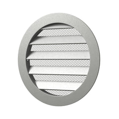 Grila ventilatie rotunda Ø250mm, exterior Ø275mm, Aluminiu