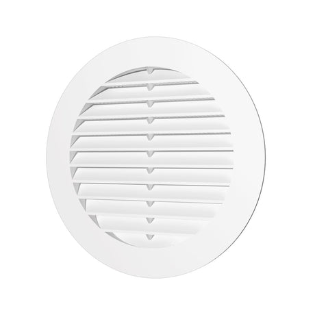 Grila rotunda de ventilatie 16RKS, D 160, exterioara, cu plasa antitantari