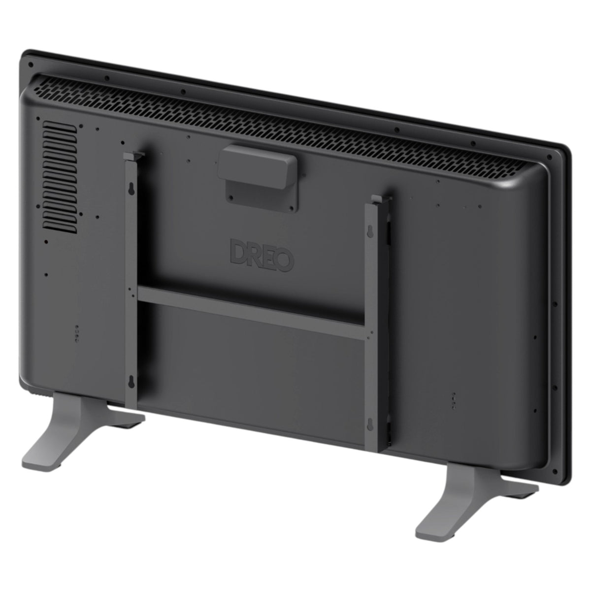 Aerotermă cu convecție DREO 711S Smart, 1500W, Mod ECO, Incălzire silențioasă HyperSilent™ 0 dB, 3 Trepte, Control temperatură 5–35°C, ECO, Timer 24h, Protecție Shield360° cu 8 niveluri de siguranță, IP24, Telecomanda, Temporizator 12h, Argintiu