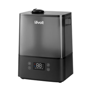 Resigilat! Umidificator de aer Levoit Classic 300S PRO, Rezervor 6L, Super Silentios, Aplicatie Smart, Senzor Umiditate, Functie AUTO, Aromaterapie, Autonomie 60 ore, Design Black