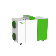 Centrala de Ventilație cu recuperare de căldură 4 în 1 Wanas Combo 1330 cu baterie pe freon și agregat Midea, Smart, Funcție Ventilație, Umidificare, Încălzire și Răcire