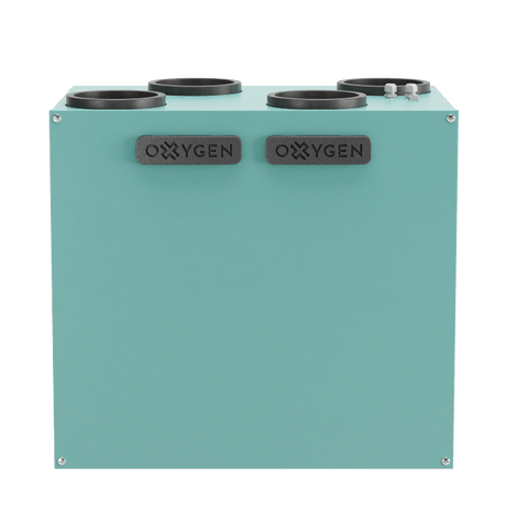 Oxygen X-Air V400E cu entalpie centrala de ventilatie cu recuperare de caldura perete