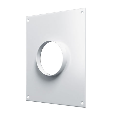Masca perete metalica cu flansa Ø150, exterior 300х300, Metal