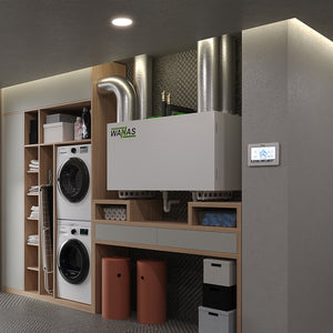 Resigilat! Centrala de Ventilatie cu recuperare de caldura Wanas Combo 430 V Light, Smart, Funcție Ventilație și Umidificare