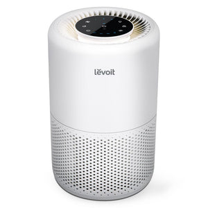 Purificator de Aer Smart Levoit Core 200S Wi-Fi, Filtru 3 in 1 True HEPA, Carbon Activ, Remote Control, Super Silent, Alexa, Google Home, Touch Screen, Alb