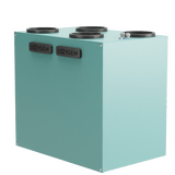 Oxygen Easy V400 centrala de ventilatie cu recuperare de caldura perete, montaj stanga