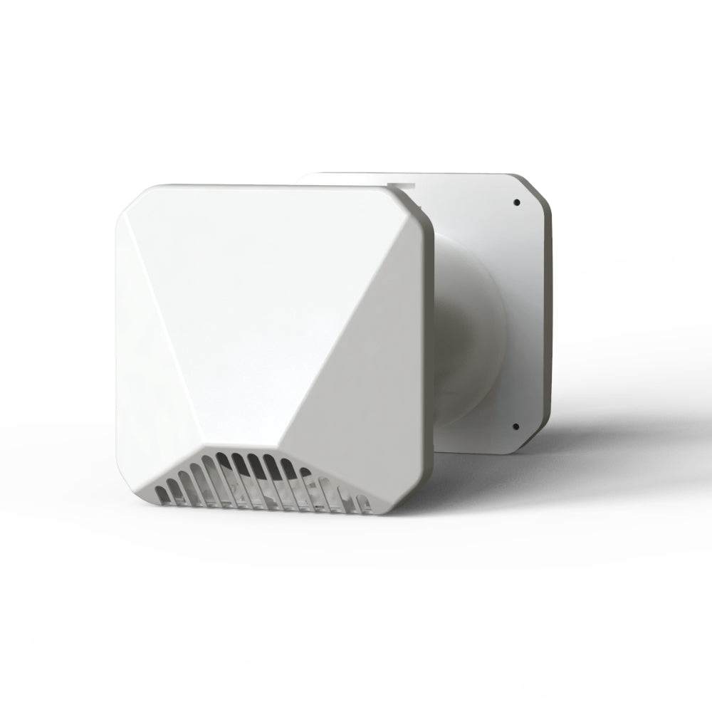 BSK ZEPHYR Sistem de ventilație cu recuperare de căldură și flux alternativ, senzori de temperatura & umiditate si telecomanda