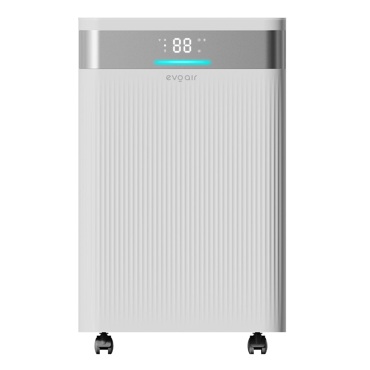 Dezumidificator Evoair ComfoDry20, 20l/24h, Silentios, Senzor de Umiditate, Uscare Rufe, Mod Noapte, Lumină Ambientală, Drenaj Continuu, Rezervor 4l, Alb