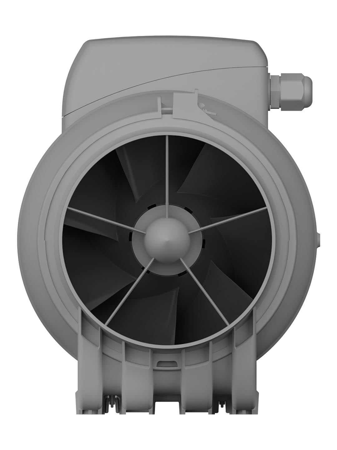 Ventilator axial de tubulatura Monsoon 125 2SP Venteurope, Debit 310mc/h, 2 Trepte de viteze, Diametru Ø125mm