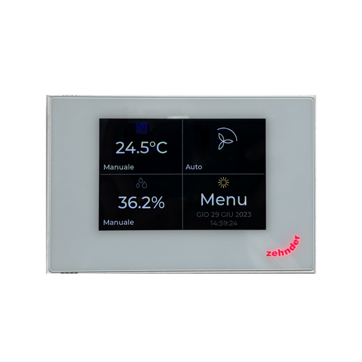 Panou de control Zehnder Multi Control Alb pentru unitatile EVO 1 / 2 / 3 / 4