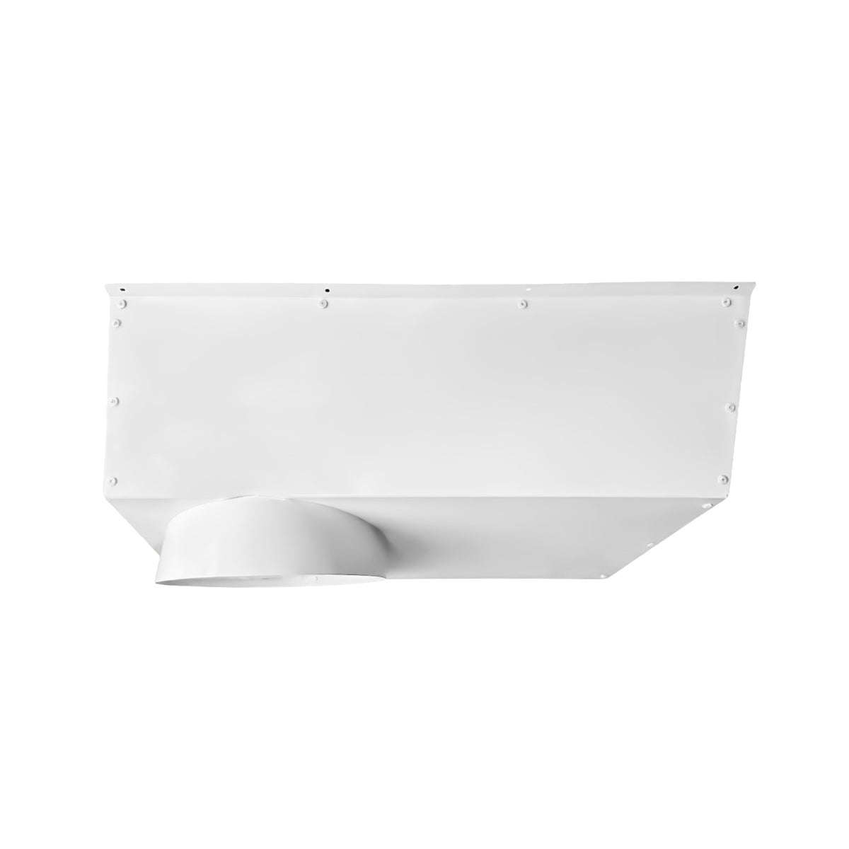 Grilă combinată admisie și evacuare, Diametru 160mm, admisie pe partea stânga, BSK, Alb