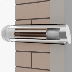 Capac Antivant pentru Recuperatoarele de caldura PRANA 150 - Metal