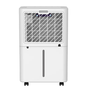 Dezumidificator Evoair ComfoDry20, 20l/24h, Silentios, Senzor de Umiditate, Uscare Rufe, Mod Noapte, Lumină Ambientală, Drenaj Continuu, Rezervor 4l, Alb