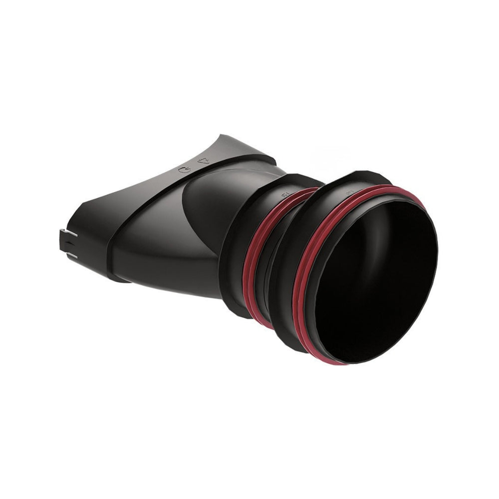 Conector central principal Heatpex Aria Connect Ø125/Ø160 mm, Material Polipropilenă (PP), ATC1, Negru