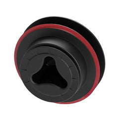 Capac capăt cu garnitură Heatpex Aria Connect, 75 mm, Material Polipropilenă (PP), ATC1, Negru