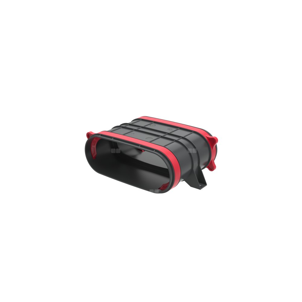 Mufa dubla plata Heatpex Aria Flat 500, Material Polipropilenă (PP), ATC1, Negru