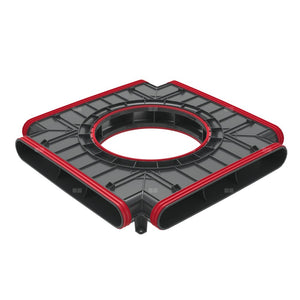 Corp plat cutie de distribuție Heatpex Aria Flat 500, Material Polipropilenă (PP), ATC1, Negru