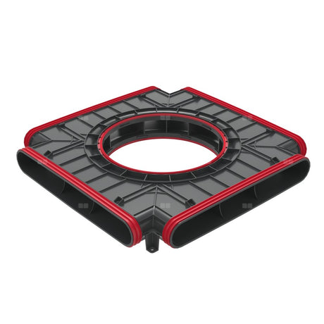 Corp plat cutie de distribuție Heatpex Aria Flat 500, Material Polipropilenă (PP), ATC1, Negru