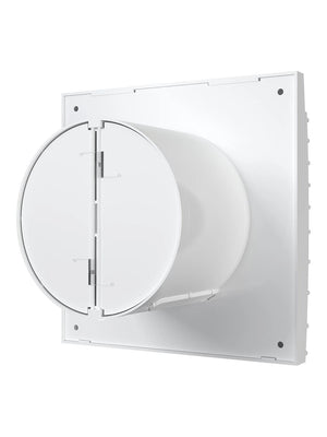 Ventilator baie SILENT 5C Matt White, Super Silent, Clapeta antiretur, Motor Long Life 40000h, Debit 180mc/h, Ø125mm, Matt White