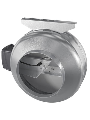 Ventilator centrifugal Squall D200 GDF Venteurope, Debit 935 mc/h, Diametru Ø200mm, Carcasa otel galvanizat