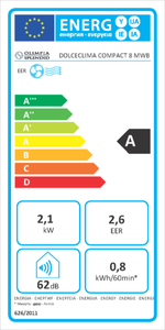 Resigilat! Aer condiționat portabil Olimpia Splendid DOLCECLIMA COMPACT 8 MWB, 8.000 BTU