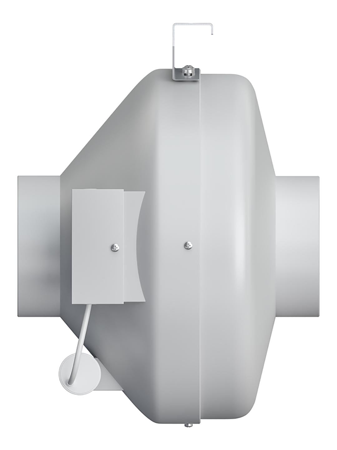 Ventilator centrifugal de tubulatura Twister 100 Venteurope, Debit 265mc/h, Diametru Ø100mm