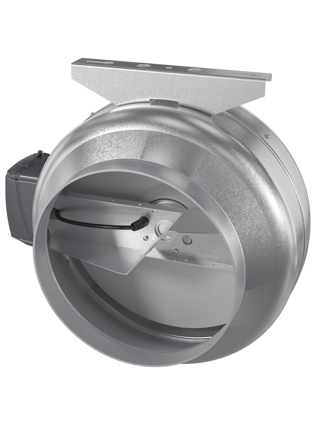 Ventilator centrifugal Squall D250 GDF Venteurope, Debit 1020 mc/h, Diametru Ø250mm, Carcasa otel galvanizat