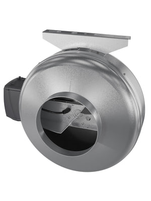 Ventilator centrifugal Squall D160 GDF Venteurope, Debit 655mc/h, Diametru Ø160mm, Carcasa otel galvanizat