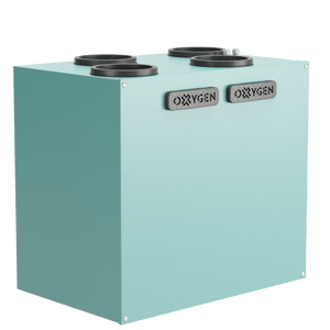 Oxygen Easy V500E cu entalpie centrala de ventilatie cu recuperare de caldura perete, montaj dreapta